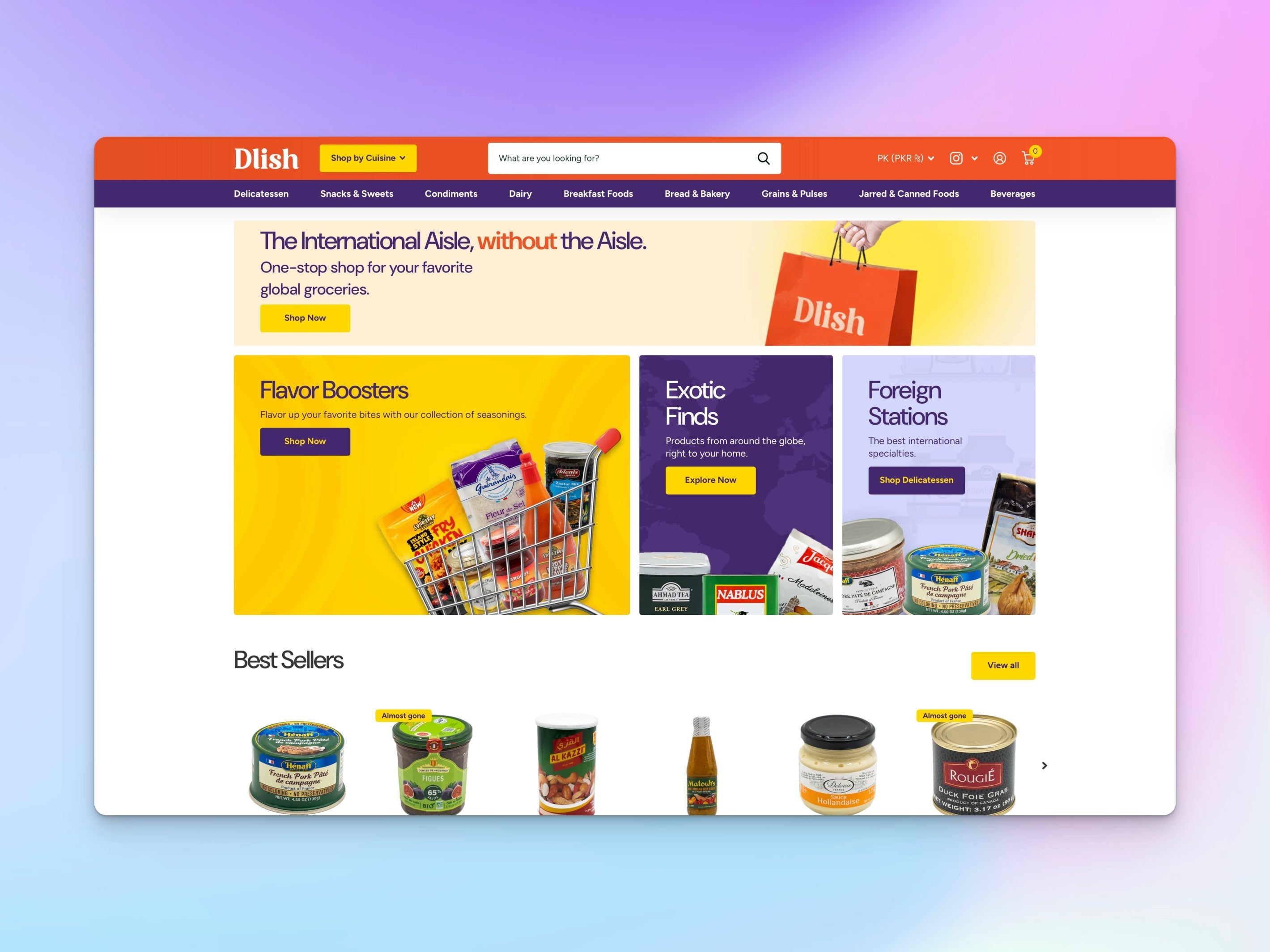 Dlish: Boosting Conversions for an International Gourmet Grocery Store