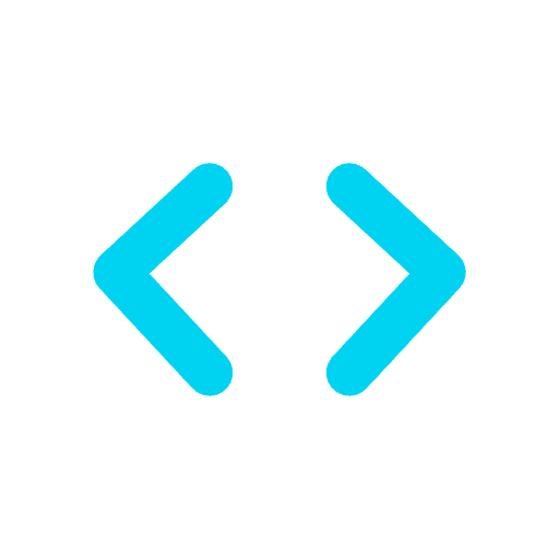 Two blue leftward arrows on a white background